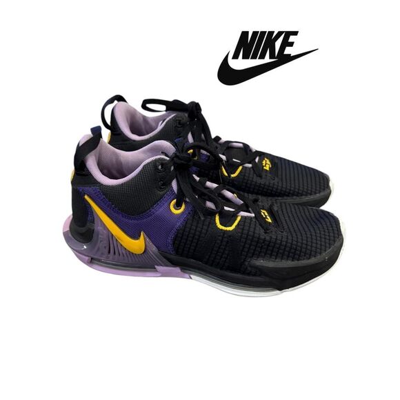 Nike LeBron Witness 7 Lakers DM1123-002 Men’s Basketball Shoes Sneakers 8.5